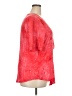 Coral Bay Red Short Sleeve Blouse Size 2X - photo 4