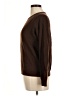 Zara 100% Lana Wool Brown Wool Pullover Sweater Size M - photo 5