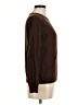 Zara 100% Lana Wool Brown Wool Pullover Sweater Size M - photo 4