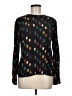 Jos. A. Bank Polka Dots Black Long Sleeve Blouse Size 6 - photo 1