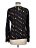 Jos. A. Bank Polka Dots Black Long Sleeve Blouse Size 6 - photo 2