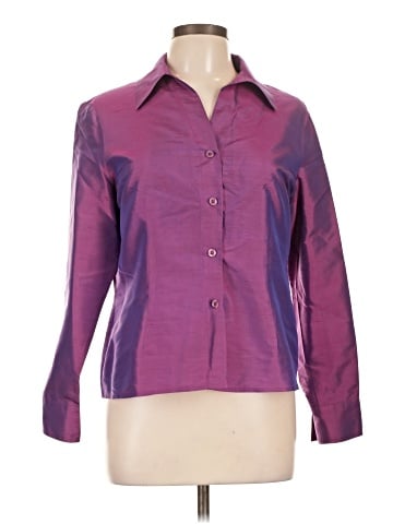 Worthington Long Sleeve Blouse (view 1)