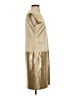 W by Worth Metallic Gold Cocktail Dress Size 4 - photo 4