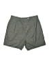 & Trousers Chevron-herringbone Gray Shorts Size 10 - photo 2