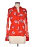 Bar III Orange Long Sleeve Blouse Size M - photo 1