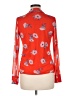 Bar III Orange Long Sleeve Blouse Size M - photo 2