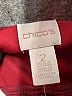 Chico's Burgundy Casual Dress Size Lg Petite (2) - photo 7