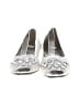 Stuart Weitzman Stars Silver Flats Size 5 - photo 2
