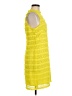 J.Crew 100% Polyester Yellow Cocktail Dress Size 8 - photo 4