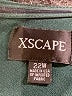 Xscape 100% Polyester Green Cocktail Dress Size 22 - photo 7