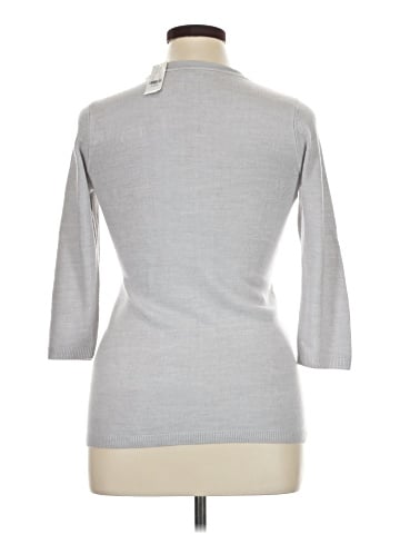 New York & Company 3/4 Sleeve T-Shirt (view 2)