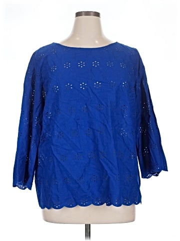 Liz Claiborne 3/4 Sleeve Blouse (view 1)
