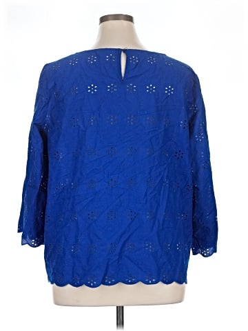 Liz Claiborne 3/4 Sleeve Blouse (view 2)