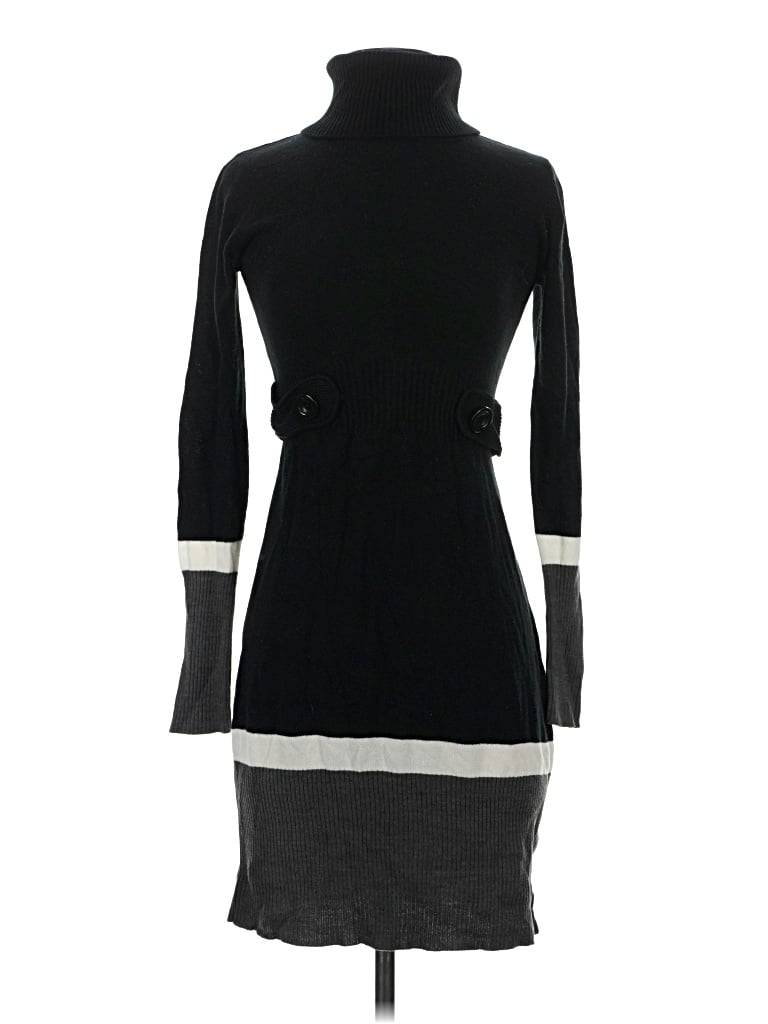 Pre-owned I.n. San Francisco Casual Dress In Black