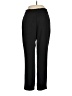 Zara Solid Black Casual Pants Size M - photo 2