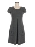 En Focus Studio Solid Gray Casual Dress Size 6 - photo 1