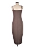 Parade Solid Brown Casual Dress Size M - photo 2
