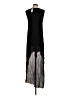 BCBGMAXAZRIA 100% Rayon Black Cocktail Dress Size S - photo 2
