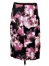Etcetera Print Black Formal Skirt Size 8 - photo 2