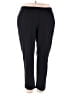 Roaman's Solid Black Dress Pants Size 18 Tall (L) - photo 1
