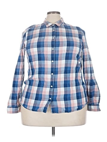 Tommy Hilfiger Long Sleeve Button-Down Shirt (view 1)
