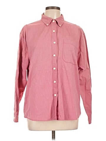 L.L.Bean Long Sleeve Button-Down Shirt (view 1)