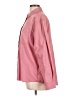 L.L.Bean 100% Cotton Chevron-herringbone Pink Long Sleeve Button-Down Shirt Size L - photo 5