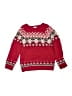 Hanna Andersson Print Red Pullover Sweater Size 4 - photo 1