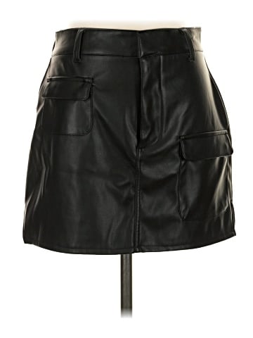 PacSun Faux Leather Skirt (view 1)