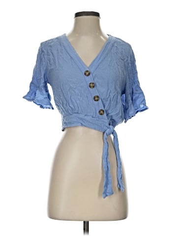 Gypsies & Moondust Short Sleeve Blouse (view 1)