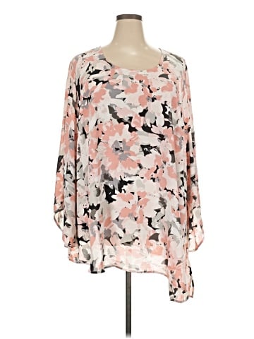 Catherines 3/4 Sleeve Blouse (view 1)