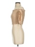 Intermix Solid Tan Sleeveless Blouse Size P (petite) - photo 5