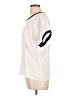 Tess 100% Polyester Ivory Short Sleeve Top Size 10 - photo 5