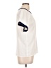 Tess 100% Polyester Ivory Short Sleeve Top Size 10 - photo 4