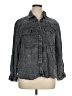Jane and Delancey Gray Denim Jacket Size XL - photo 1