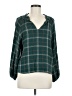 Drew Teal 3/4 Sleeve Blouse One size - photo 1