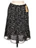 Unbranded 100% Polyester Tweed Black Casual Skirt Size 12 (petite) - photo 1