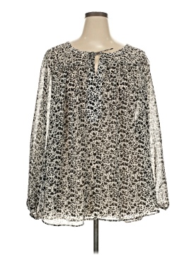 Daisy Fuentes Long Sleeve Blouse