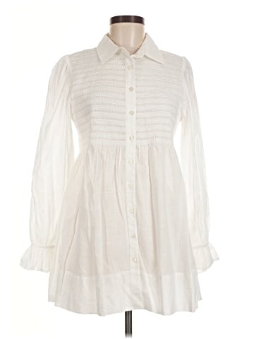 By Anthropologie Long Sleeve Blouse (view 1)
