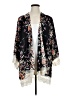 Umgee 100% Polyester Black Kimono Size 1X - photo 1