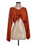 Out From Under Orange Long Sleeve Top Size XS - photo 1