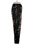 Popyoung Floral Black Casual Pants Size XL - photo 4