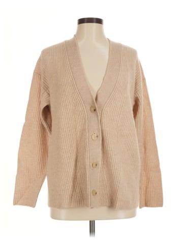 Vince. Wool Cardigan (view 1)