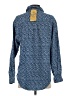 Lemon Grass Paisley Blue Long Sleeve Button-Down Shirt Size S - photo 2