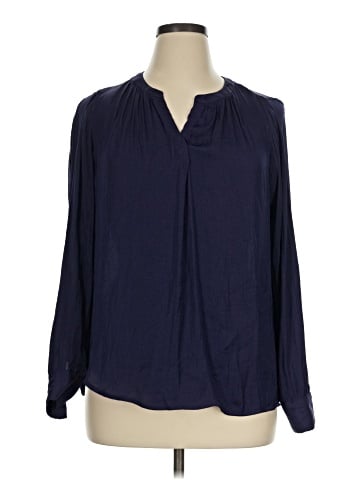 Simply Vera Vera Wang Long Sleeve Blouse (view 1)