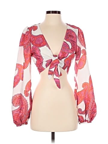 Luxxel 3/4 Sleeve Blouse (view 1)