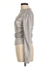 Zara Metallic Silver Long Sleeve Top Size M - photo 5
