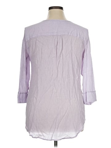 Christopher & Banks 3/4 Sleeve Blouse (view 2)