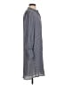 Ann Taylor LOFT 100% Polyester Gray Casual Dress Size S - photo 4