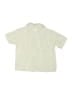 Zara Stripes Yellow Short Sleeve Button-Down Shirt Size 3 - photo 2